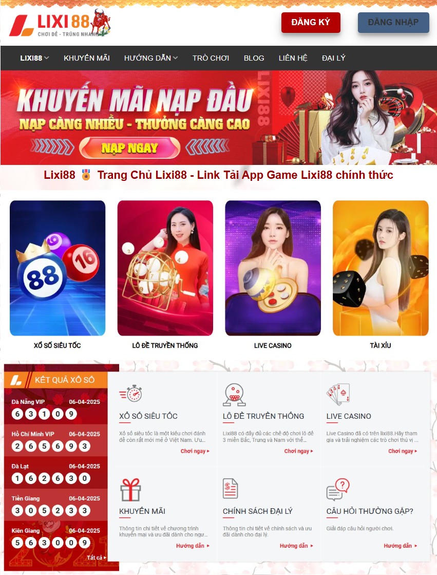 lixi88-trang-chu